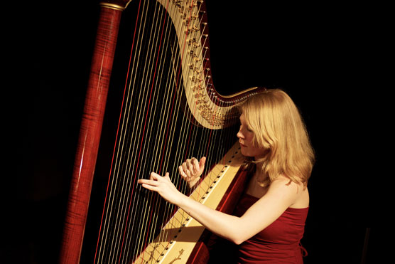 Gerda Carola Gabriel, Harfe, Konzert